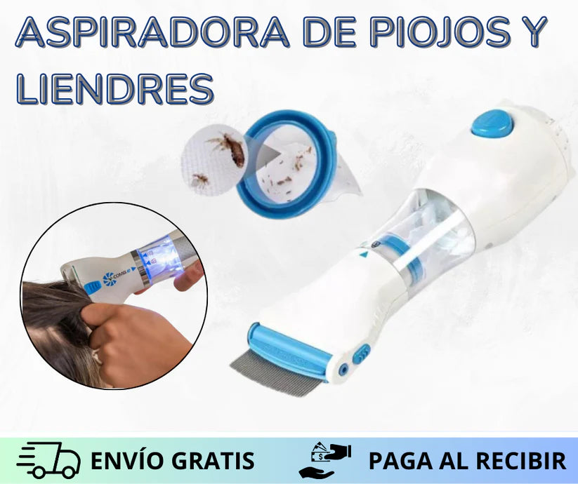 PEINE ASPIRADOR DE PIOJOS